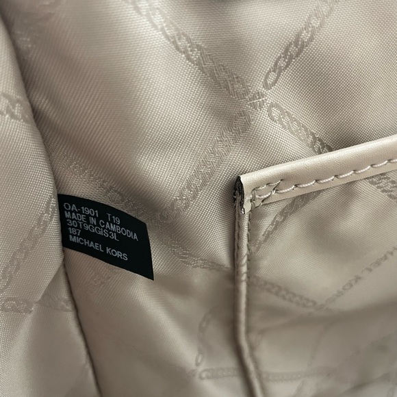 New Michael Kors Gibson Large Satchel Bag Soft Pink - Picture 4 of 11